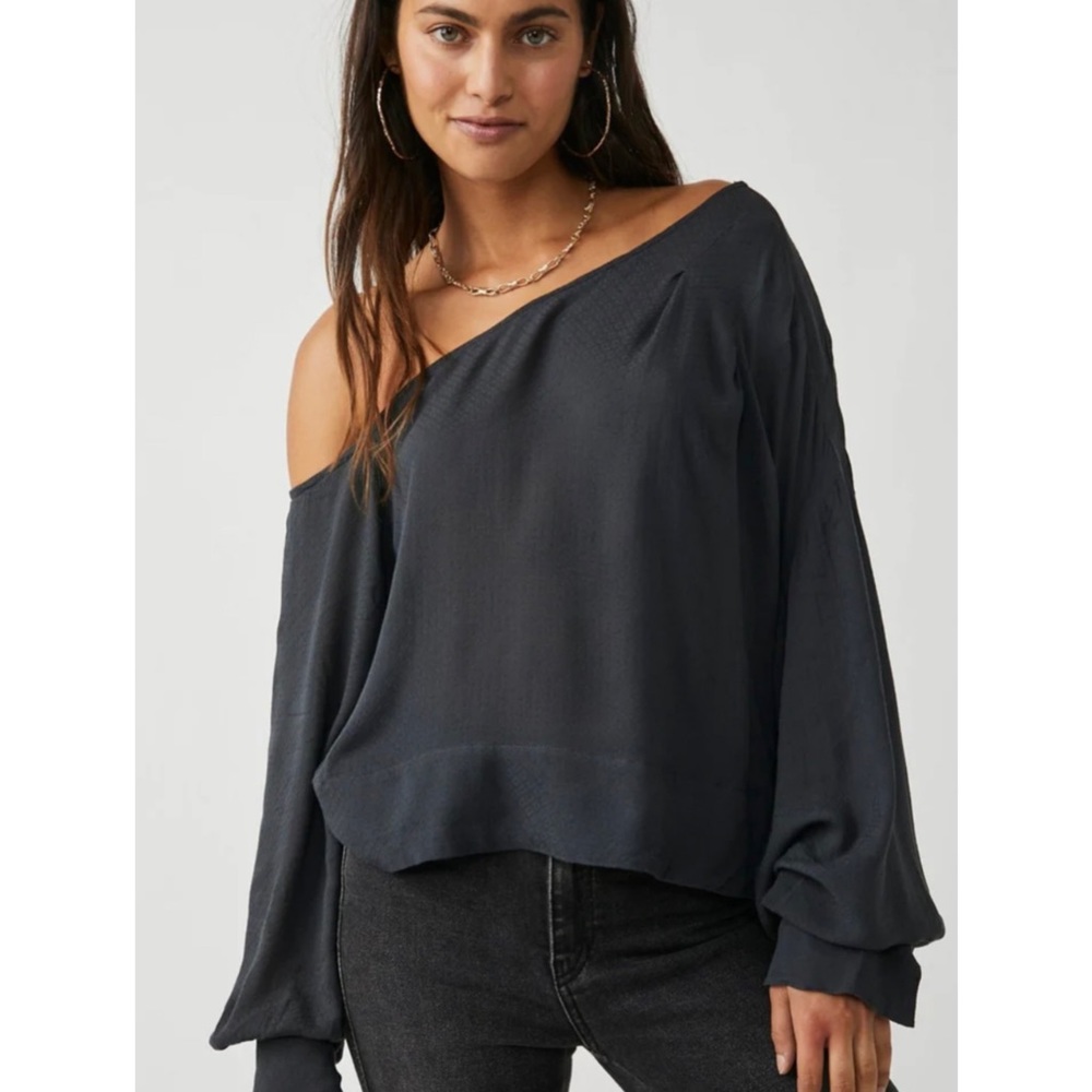 NWT Free People Justina Blouse